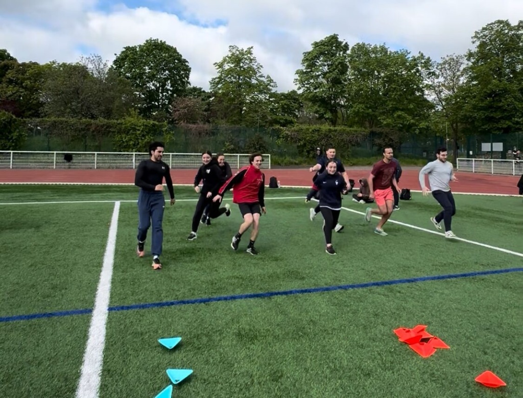 Entrainement pratique pour une formation